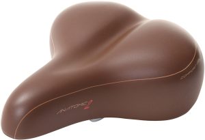 Contec Sattel ANATOMIC 2 CITY in der Farbe dunkelbraun
