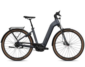 Flyer G1 Gotour 5.23 CX FL (Freilauf) mit 750 Wh-Akku als Wave-Rahmen in der Farbe cold anthracite gloss, Modell 2025