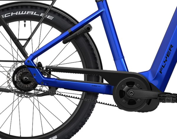Flyer G1 GOTOUR 5.43 COMFORT NL CX FL 750 Wh Wave enzian blue gloss – Bild 3