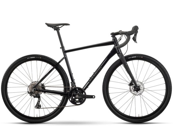 Raymon TERRIT PRO FL (Freilauf) als Unisex-Rahmen in der Farbe black stealth