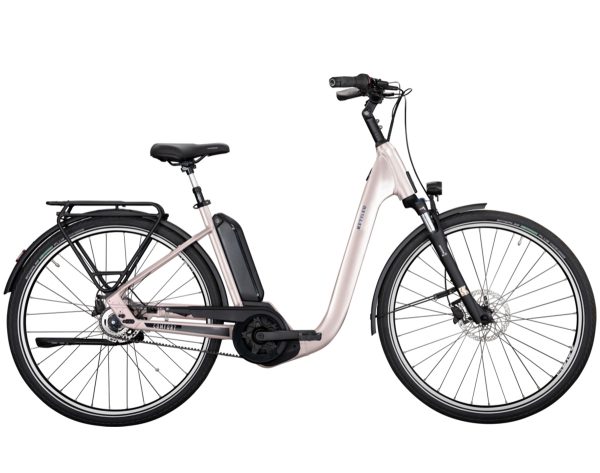 Kettler E-COMFORT P5 BELT RT (Rücktritt) mit 545 Wh-Akku als Wave-Rahmen in der Farbe modern bronze shiny, Modell 2024