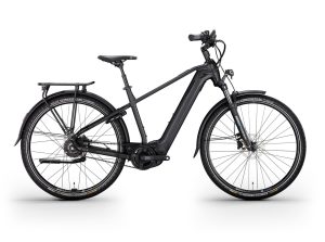 Conway CAIRON T 6.0 FL (Freilauf) mit stufenloser Schaltung & 750 Wh-Akku als Diamant-Rahmen in der Farbe black matt
