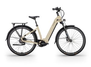 Conway CAIRON T 6.0 FL (Freilauf) mit stufenloser Schaltung & 750 Wh-Akku als Diamant-Rahmen in der Farbe desert matt