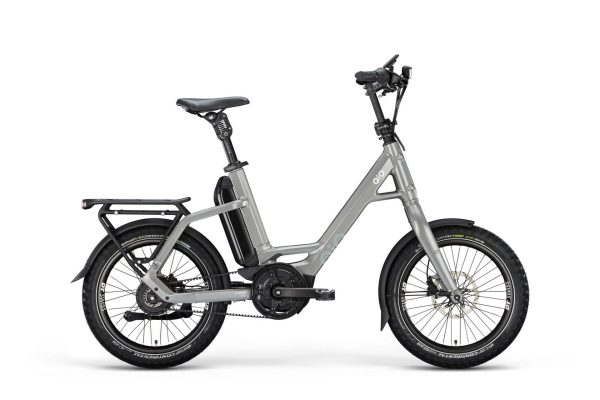 QIO EINS P-E FL (Freilauf) mit Enviolo TR-Schaltung & 545 Wh-Akku als Unisex-Rahmen in der Farbe ilead metal, Modell 2025