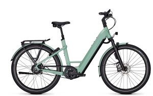 Kalkhoff IMAGE 7 EXCITE+ ABS mit 750 Wh-Akku als Wave-Rahmen in der Farbe sagegreen matt
