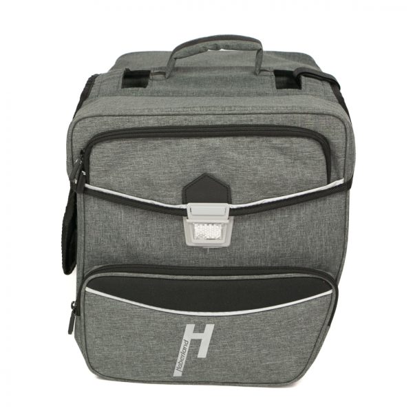Haberland Doppeltasche MAX mit 33 l Volumen in der Farbe grau