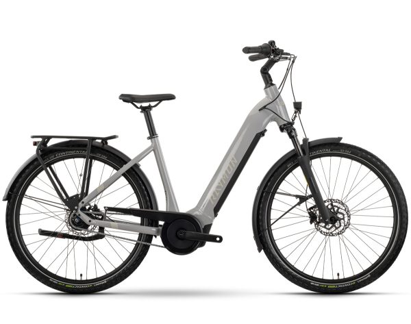 Raymon METMO SELECT RT (Rücktritt) mit 500 Wh-Akku als Wave-Rahmen in der Farbe timeless moss