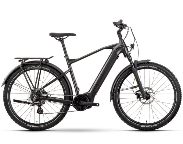 Raymon TOURRAY SELECT FL (Freilauf) mit 630 Wh-Akku als Diamant-Rahmen in der Farbe anthracit black