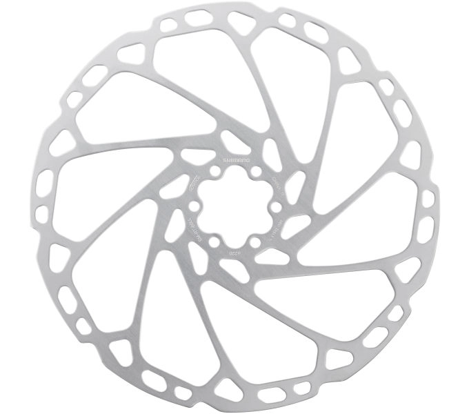 Shimano Bremsscheibe SLX SMRT66 in der Farbe silber