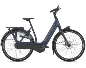 Gazelle AVIGNON C8 FL (Freilauf) mit 8-Gang Schaltung &  625 Wh-Akku als Wave-Rahmen in der Farbe midnight blue matt, Modell 2024