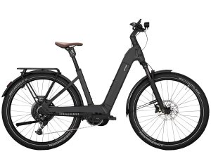 Kettler TOWN & COUNTRY CX10 FL (Freilauf) mit 10-Gang Schaltung & 800 Wh-Akku als Wave-Rahmen in der Farbe black matt