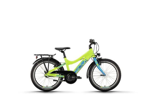 Victoria Kinderrad EQOLA 1 als Unisex-Rahmen in der Farbe lime yellow