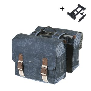 Basil Doppelpacktasche BOHÈME MIK mit 35 l Volumen in der Farbe indigo blau
