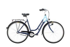Excelsior TOURING RT (Rücktritt) mit 3-Gang Schaltung als 26"-Wave-Rahmen in der Farbe opalblue bossblue