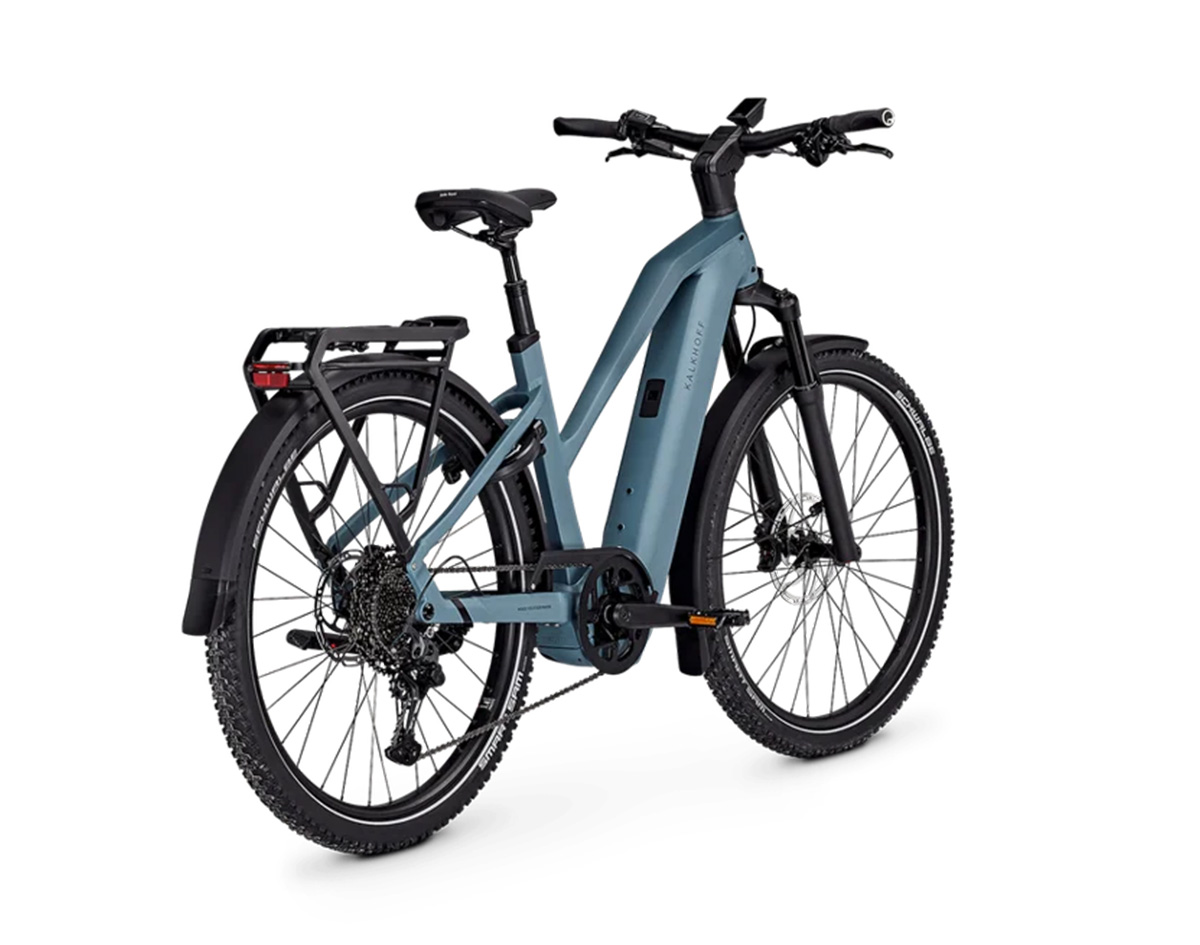 Kalkhoff ENTICE 5+ ADVANCE FL 800 Wh Trapez duskblue matt – Bild 3