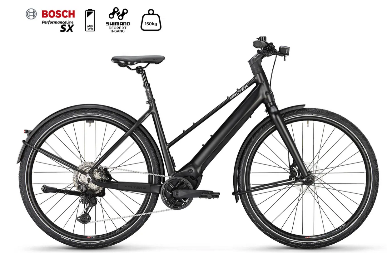 Falter U 8.0 E Trapez FL descent black
