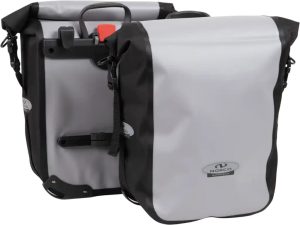 Norco Columbia Gepäckträgertaschen-Set wasserdicht grau