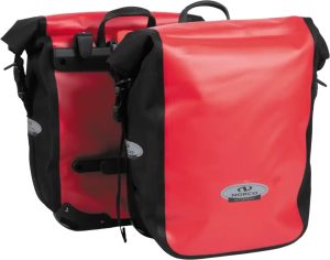 Norco Columbia Gepäckträgertaschen-Set wasserdicht rot