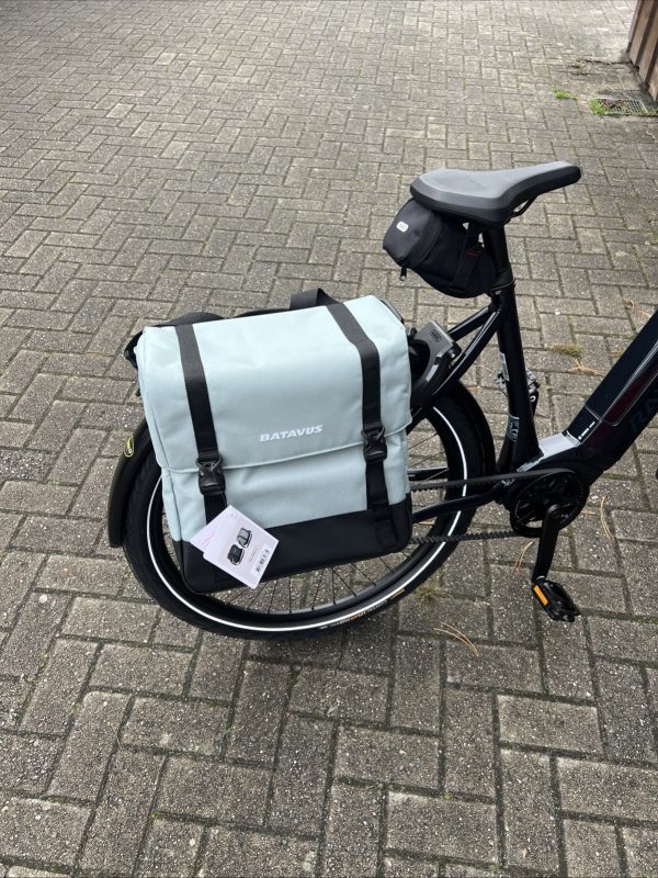 Batavus Gepäckträger Einzelpacktasche 19 L hellblau/schwarz