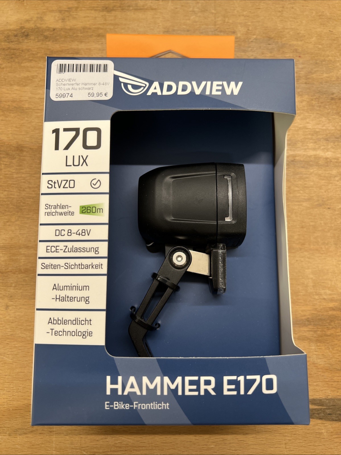 ADDVIEW LED Scheinwerfer Hammer 8-48V 170 Lux – Bild 3