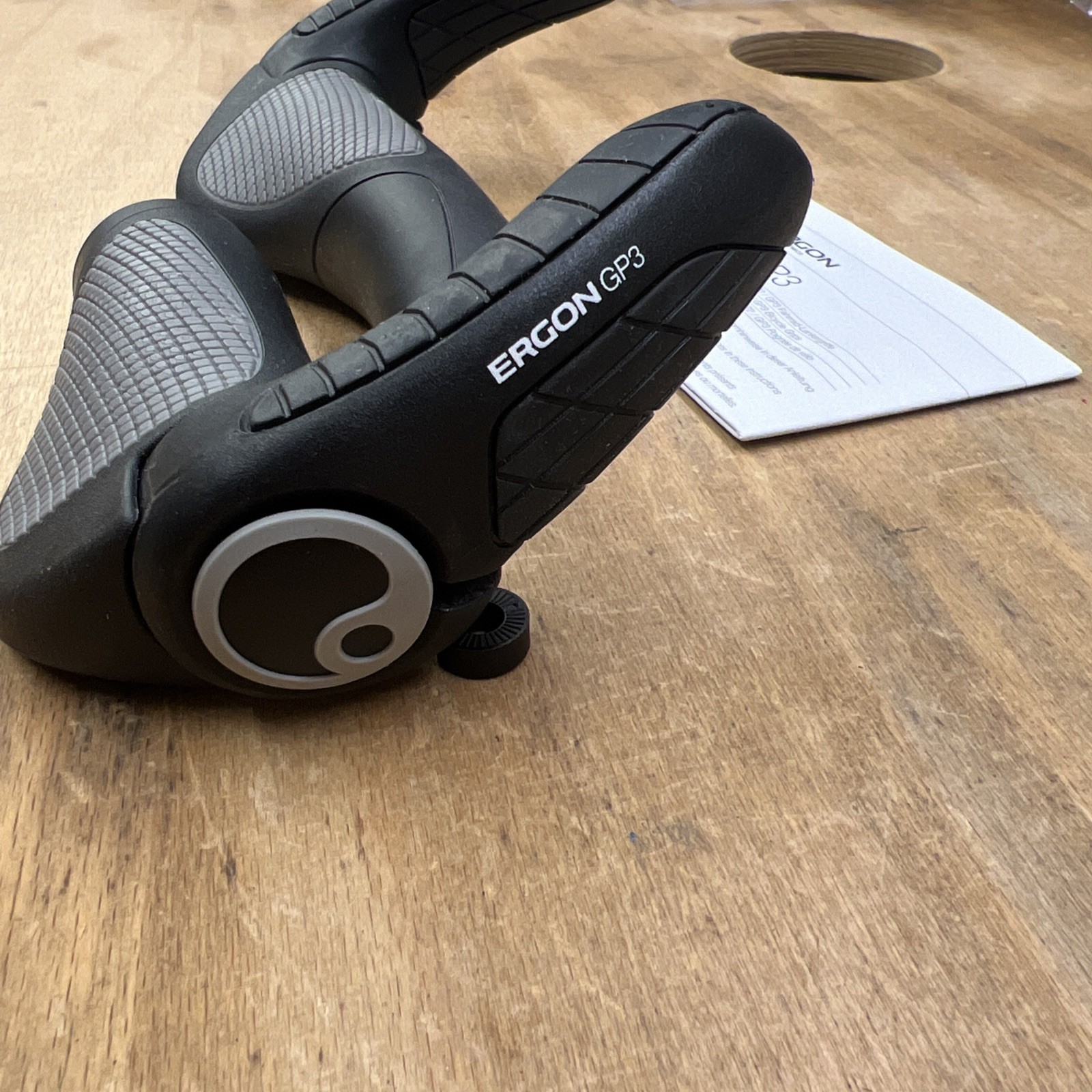 Ergon Griffe GP3 mit BarEnds schwarz – Bild 3