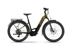 Haibike TREKKING 7.5 Wave sparkling black/gold