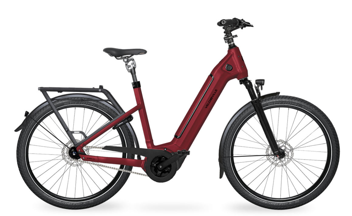 Velo de Ville SEB P990 PRO Wave ruby red matt