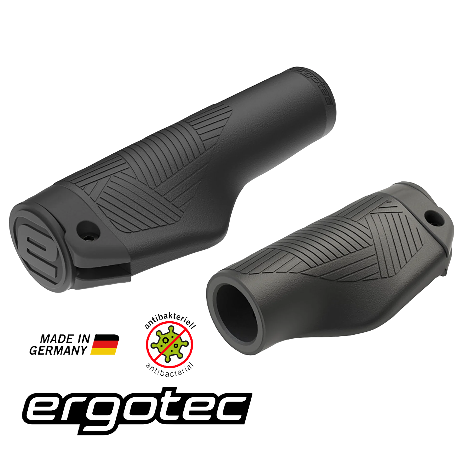 ERGOTEC Griffe EG Ambition 135/92mm Schraubklemmung