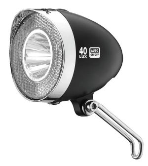 XLC LED-Scheinwerfer Retro Nabendynamo 40 Lux